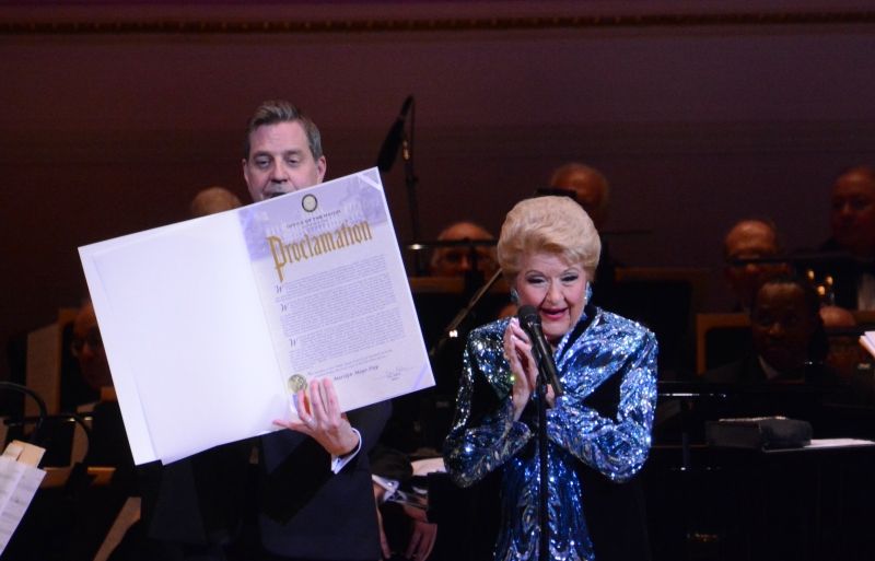 Review: THE MARVELOUS MARILYN MAYE Makes History And Legend At Carnegie Hall Review: THE MARVELOUS MARILYN MAYE Makes History And Legend At Carnegie Hall Image