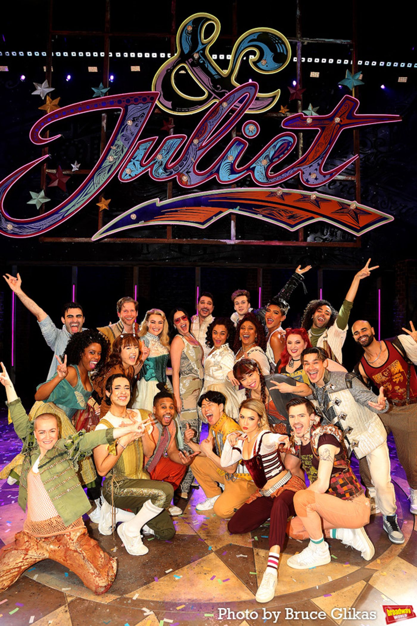 Exclusive Photos: Katy Perry Visits the Cast of & JULIET!  Image
