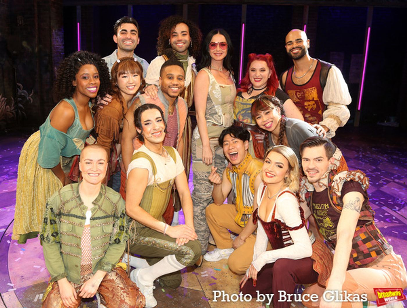 Exclusive Photos: Katy Perry Visits the Cast of & JULIET!  Image