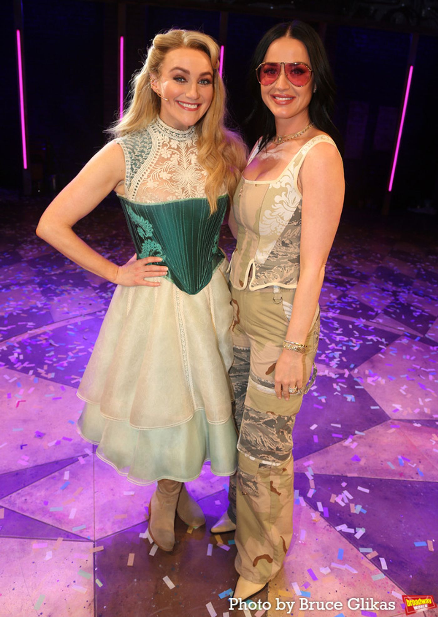 Exclusive Photos: Katy Perry Visits the Cast of & JULIET!  Image
