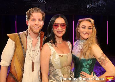 Stark Sands, Katy Perry and Betsy Wolfe  Photo