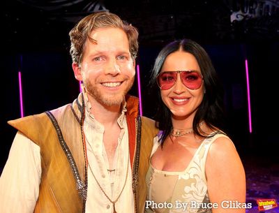 Stark Sands and Katy Perry  Photo