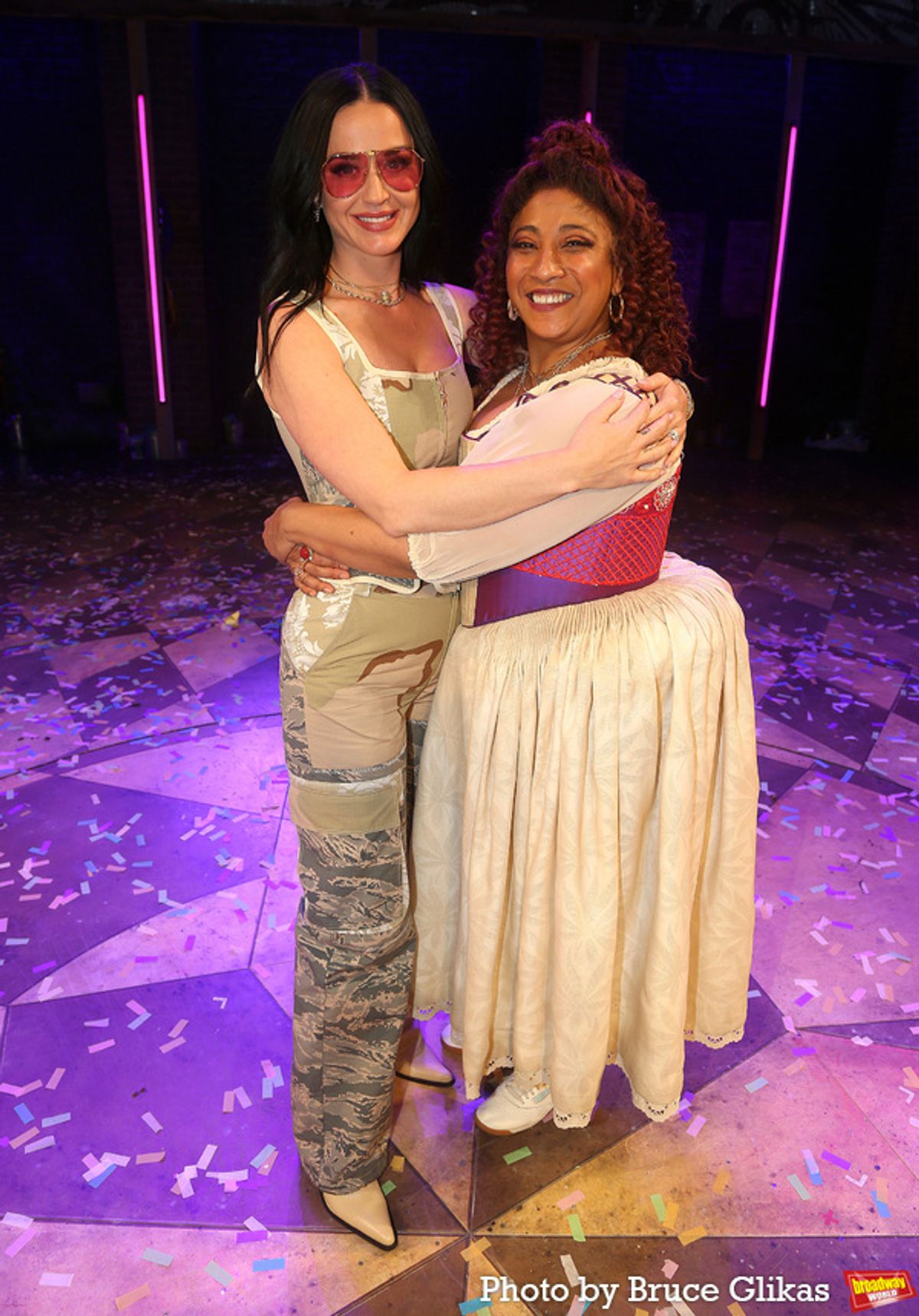 Katy Perry and Melanie La Barrie at 