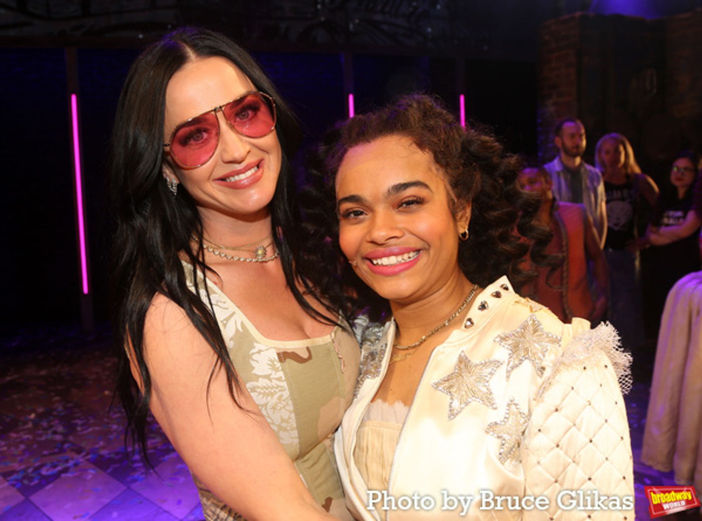 Exclusive Photos: Katy Perry Visits the Cast of & JULIET!  Image