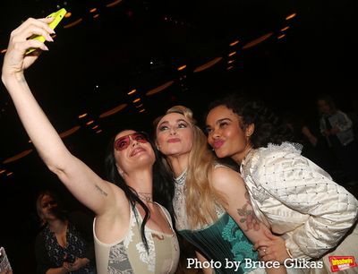 Katy Perry, Betsy Wolfe and Lorna Courtney  Photo