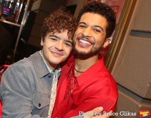 Gaten Matarazzo and Jordan Fisher @ BroadwayWorld Gaten Matarazzo and Jordan Fisher Photo