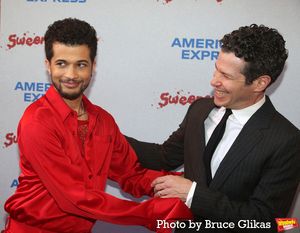 Jordan Fisher and Director Thomas Kail @ BroadwayWorld Jordan Fisher and Director Thomas Kail Photo
