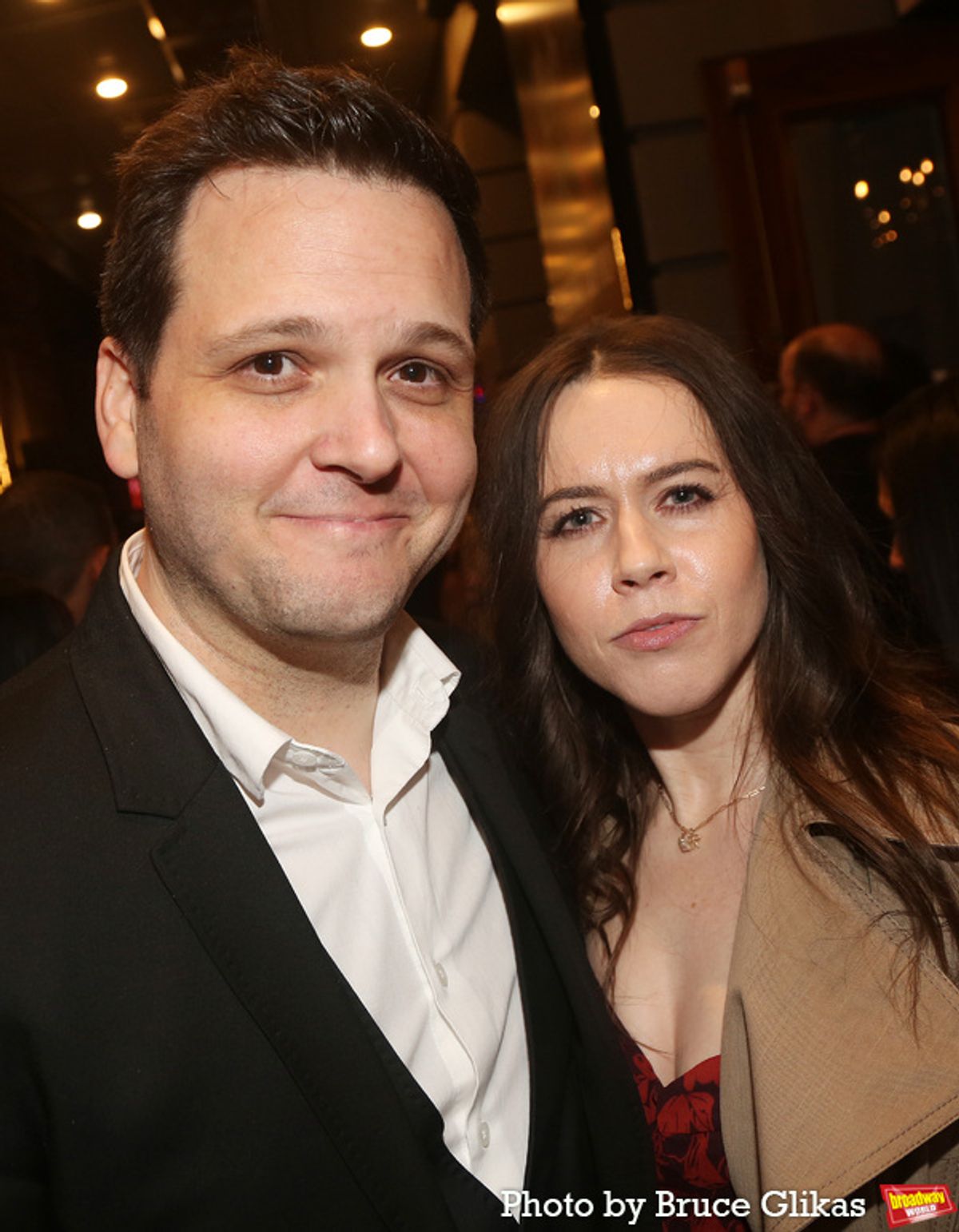 Derek DelGaudio and Vanessa Lauren at 