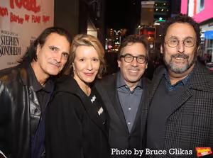 Matte Osian, Linda Emond, Mark Harris and Tiny Kushner Photo