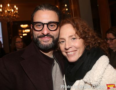 Arian Moayed and Krissy Shields  Photo