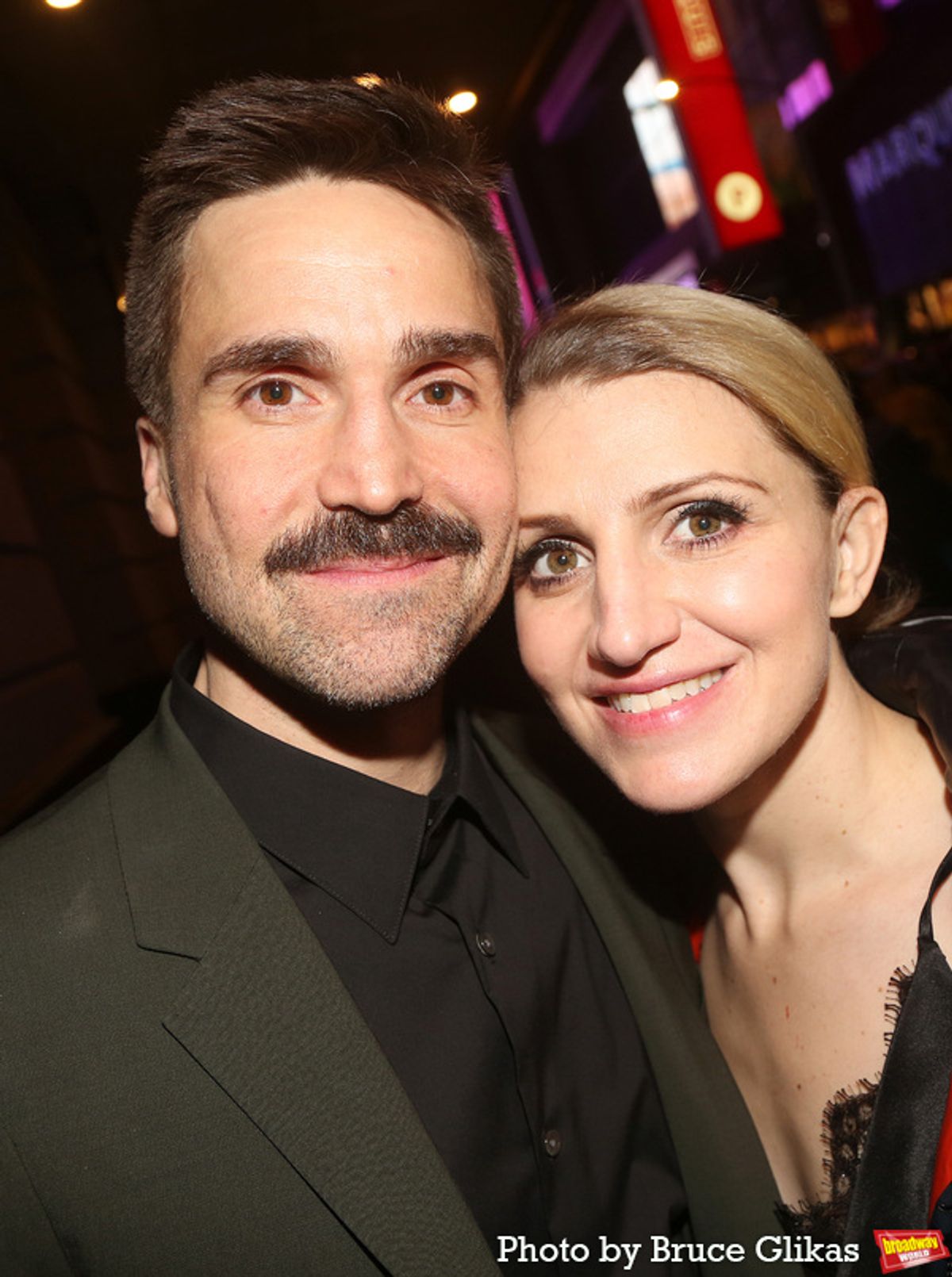 Joe Tapper and Annaleigh Ashford at 