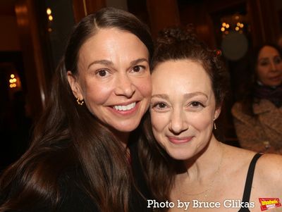 Sutton Foster and Megan McGinnis  Photo