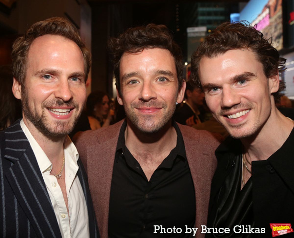 Ryan Spahn, Michael Urie and Jay Armstrong Johnson at 