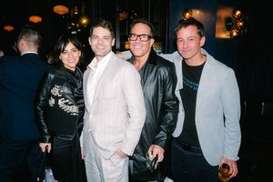 Krysta Rodriguez, Jeremy Jordan, Michael Mayer Photo