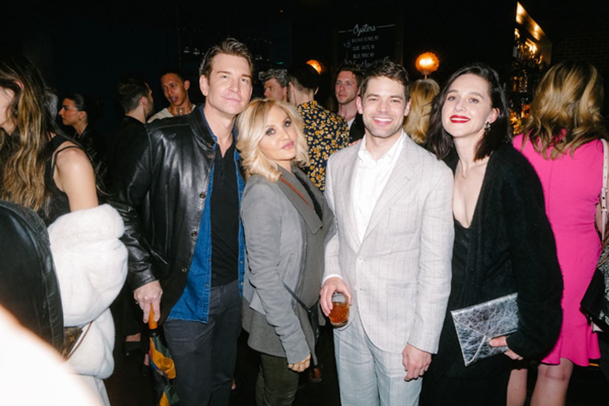 Andy Karl, Orfeh, Jeremy Jordan, Lena Hall at 