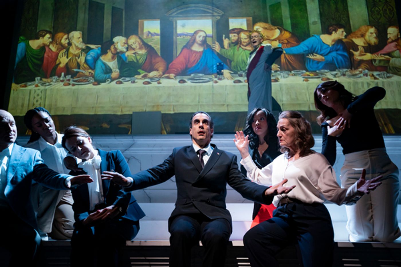 Photos: First Look at Sebastien Torkia, Sally Ann Triplett & More in BERLUSCONI A NEW MUSICAL  Image