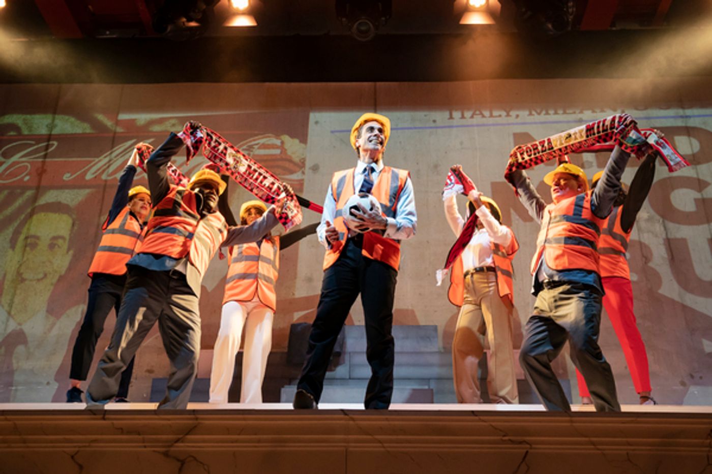 Photos: First Look at Sebastien Torkia, Sally Ann Triplett & More in BERLUSCONI A NEW MUSICAL  Image