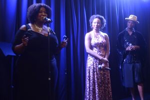 Natasha Yvette WIlliams, Adriana Hicks, J Harrison Ghee
@ BroadwayWorld Natasha Yvette WIlliams, Adriana Hicks, J Harrison Ghee
Photo