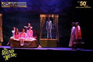 Katie Ferretti (Maria), and the Blue Cast Photo