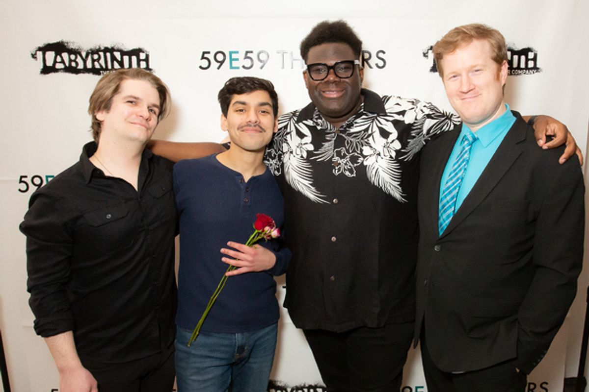 Peter Collier, Freddy Acevedo, Neil Tyrone Pritchard and Sean Fletcher Griffin at 