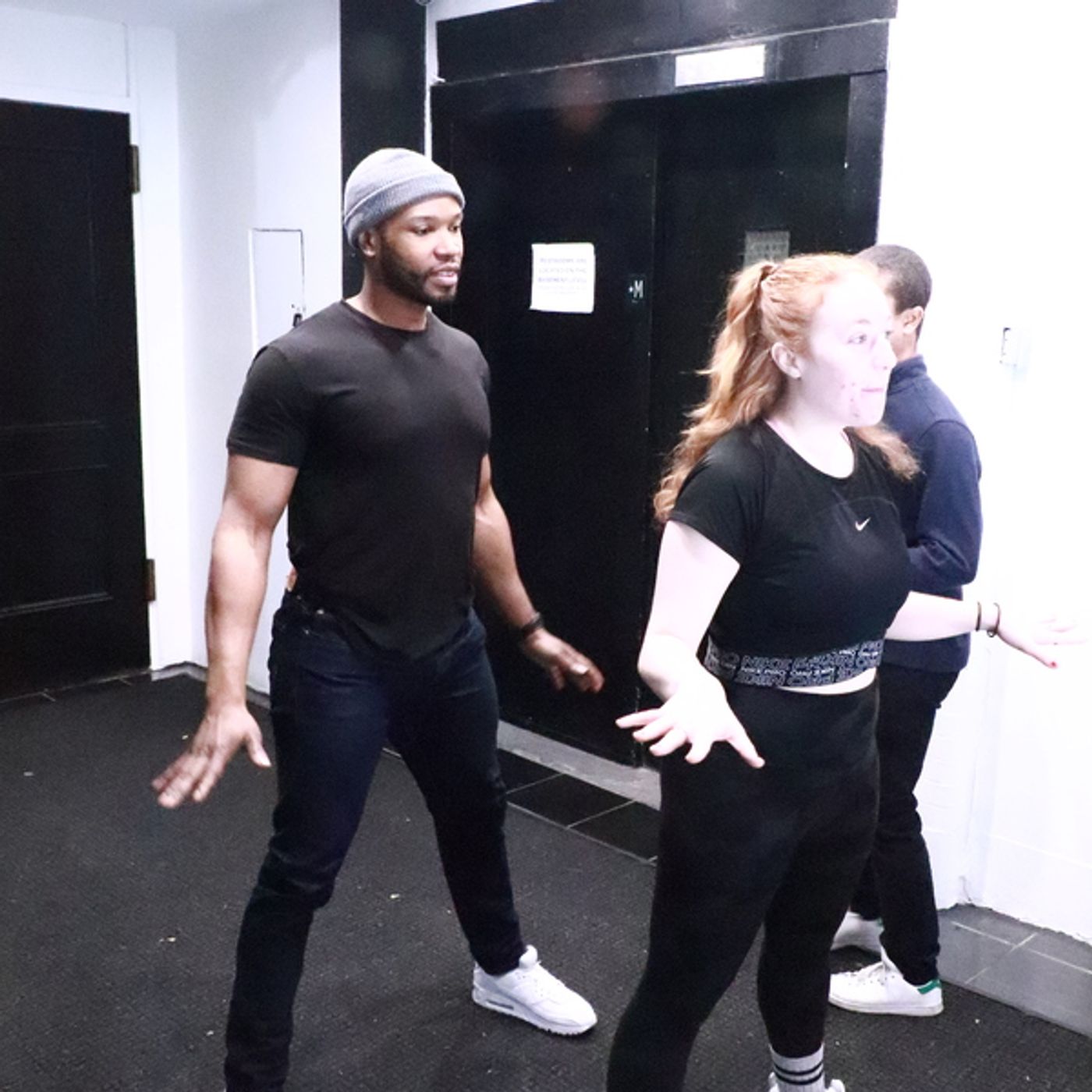 Photos: Go Inside Rehearsals for ON THE RIGHT TRACK at AMT Theater  Image