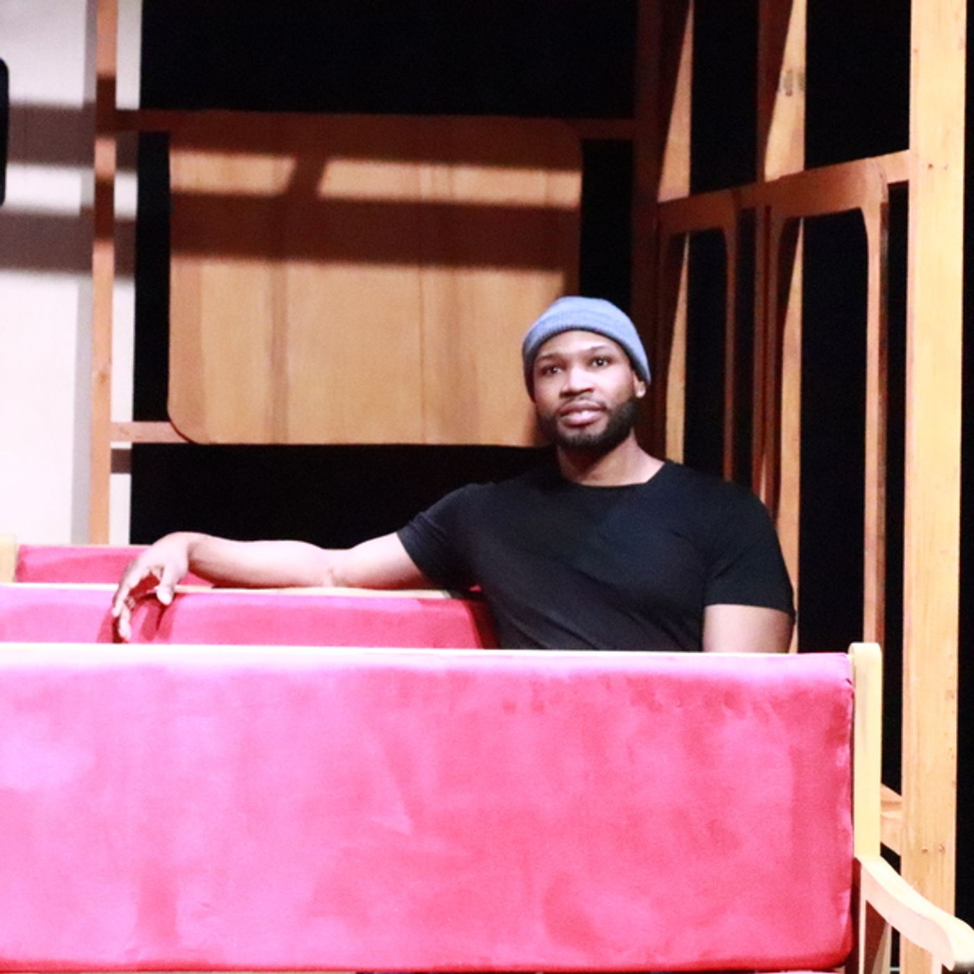 Photos: Go Inside Rehearsals for ON THE RIGHT TRACK at AMT Theater  Image