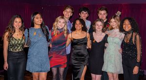 Tess Romero, Sway Bhatia, Carly Gold, Joshua Turchin, Gianna Harris, Oscar Williams,  Photo