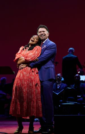 Audra McDonald and Brian Stokes Mitchell @ BroadwayWorld Audra McDonald and Brian Stokes Mitchell Photo