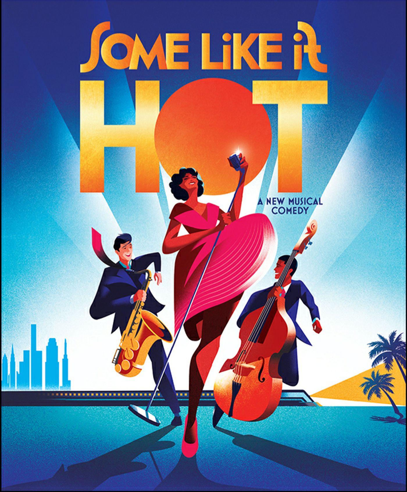 Album Review: SOME LIKE IT HOT & Indeed We Do. Hit Songs From A Hit Show Make A Hit OBC  Image