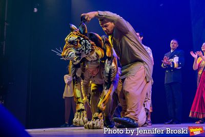 Fred Davis with "Richard Parker" Photo