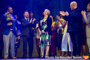 Max Webster, Tim Lutkin, Carolyn Downing, Finn Caldwell, and the cast of LIFE OF PI Photo