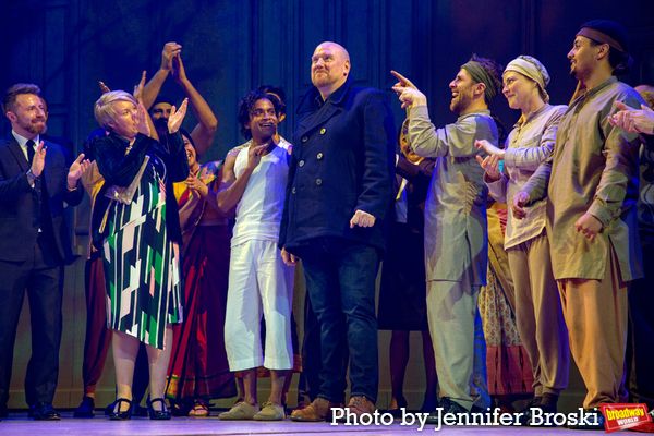 Finn Caldwell and the cast of LIFE OF PI Photo