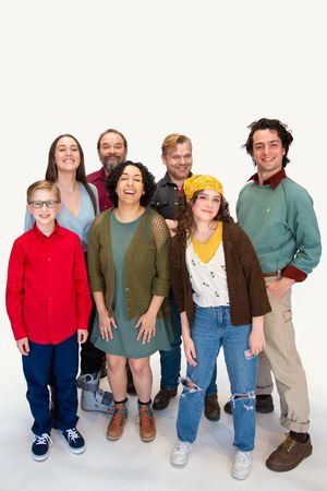 Becca Hart, Luverne Seifert, Reed Sigmund, Ryan London Levin, Matthew Woody, Kiko Laureano, and Lillian Hochman. @ BroadwayWorld Becca Hart, Luverne Seifert, Reed Sigmund, Ryan London Levin, Matthew Woody, Kiko Lau Photo