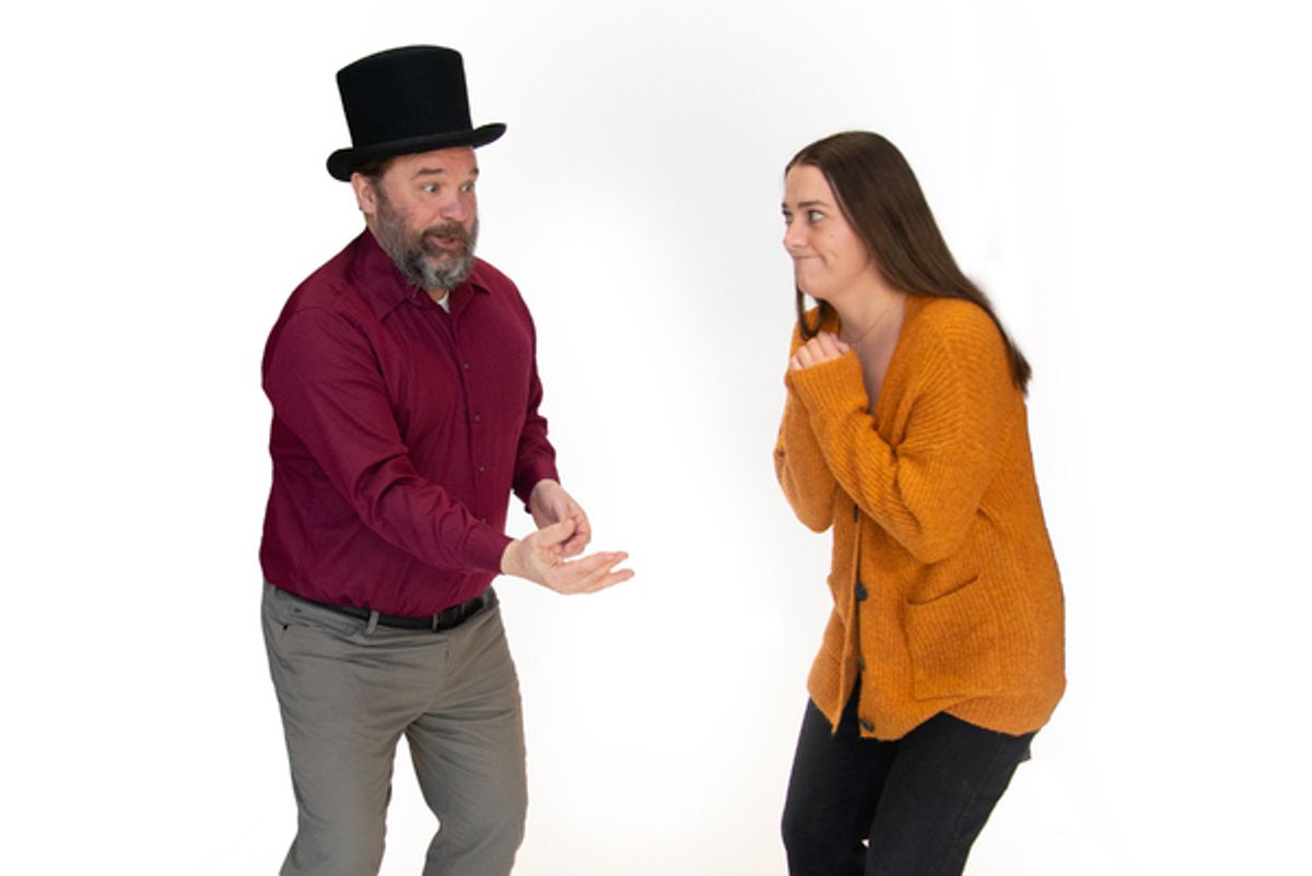 Luverne Seifert and Becca Hart at 