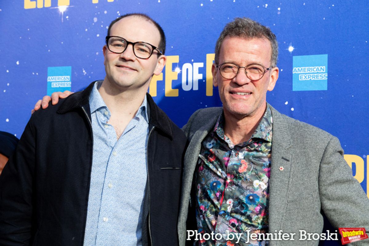 Simon Friend, Yann Martel at 