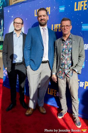 Simon Friend, Max Webster, Yann Martel Photo