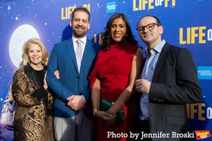 Daryl Roth, Max Webster, Lolita Chakrabarti, Simon Friend Photo