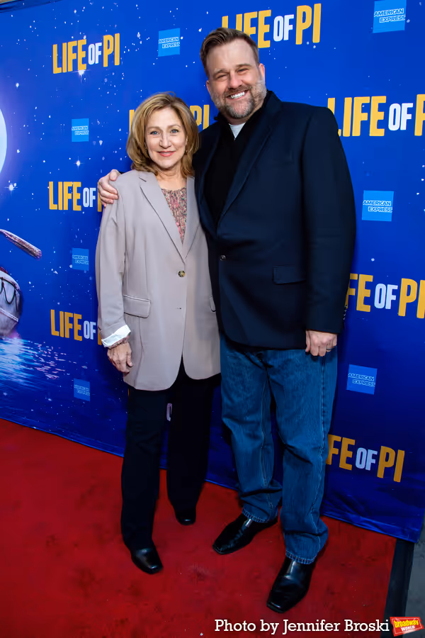Edie Falco, Stephen Wallem Photo