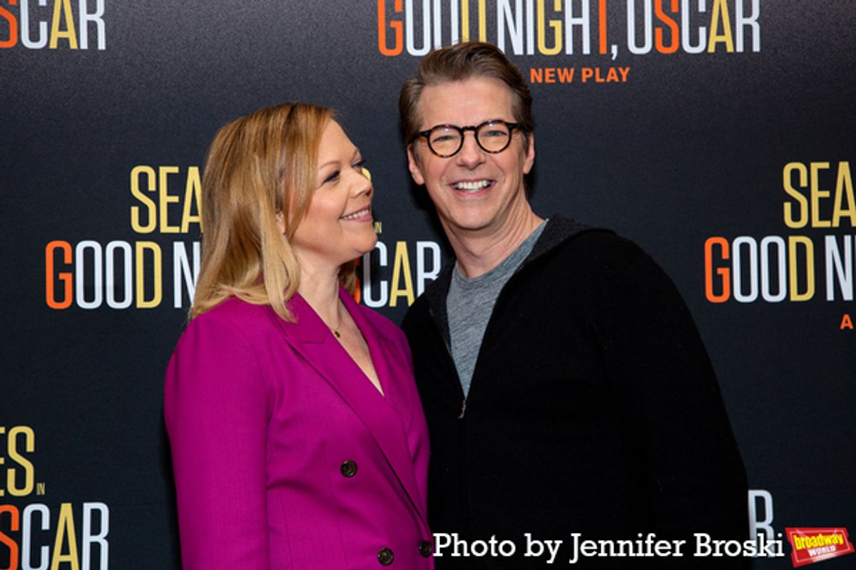 Emily Bergl, Sean Hayes at 