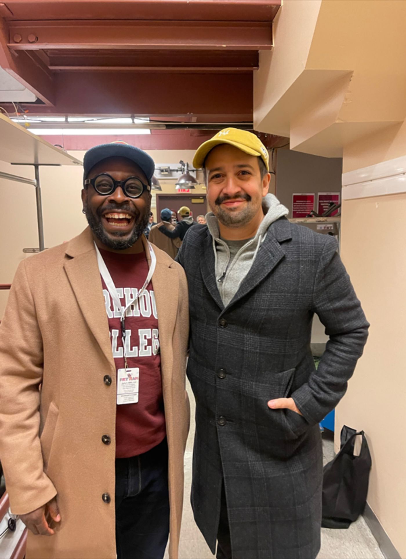 Photos: Lin-Manuel Miranda Visits FAT HAM on Broadway  Image
