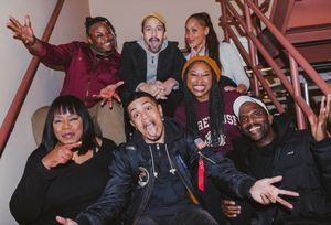 Lin-Manuel Miranda and Cast of FAT HAM Photo