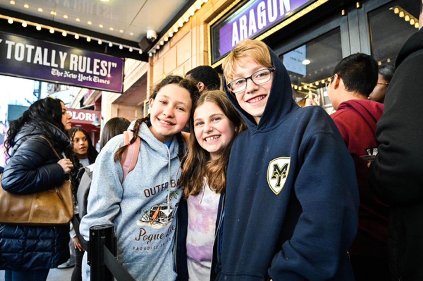 Photos: Local Students Attend SIX on Broadway Through TDF's Introduction to Theatre Program Photos: Local Students Attend SIX on Broadway Through TDF's Introduction to Theatre Program Image