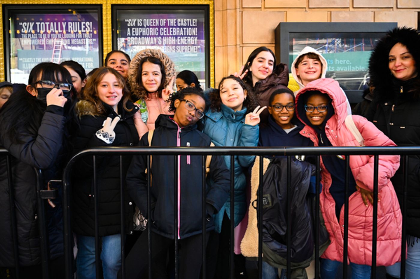 Photos: Local Students Attend SIX on Broadway Through TDF's Introduction to Theatre Program  Image