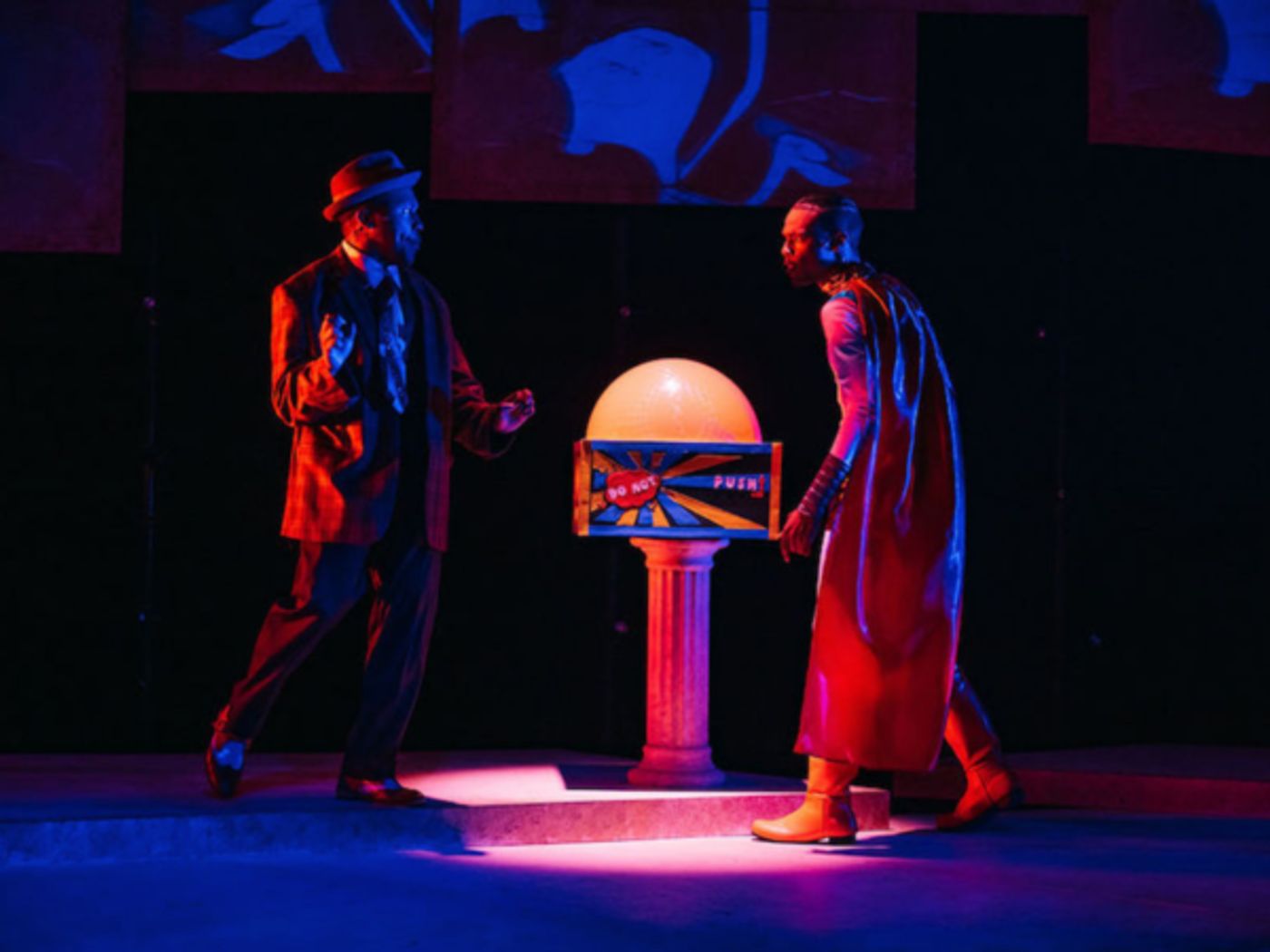 Review: PUSH THE BUTTON at The Keegan Theatre  Image