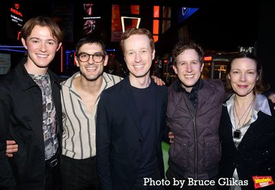 Camden Garcia, Wesley Taylor, Producer Cody Lassen, Alex Wyse and Veanne Cox  Photo