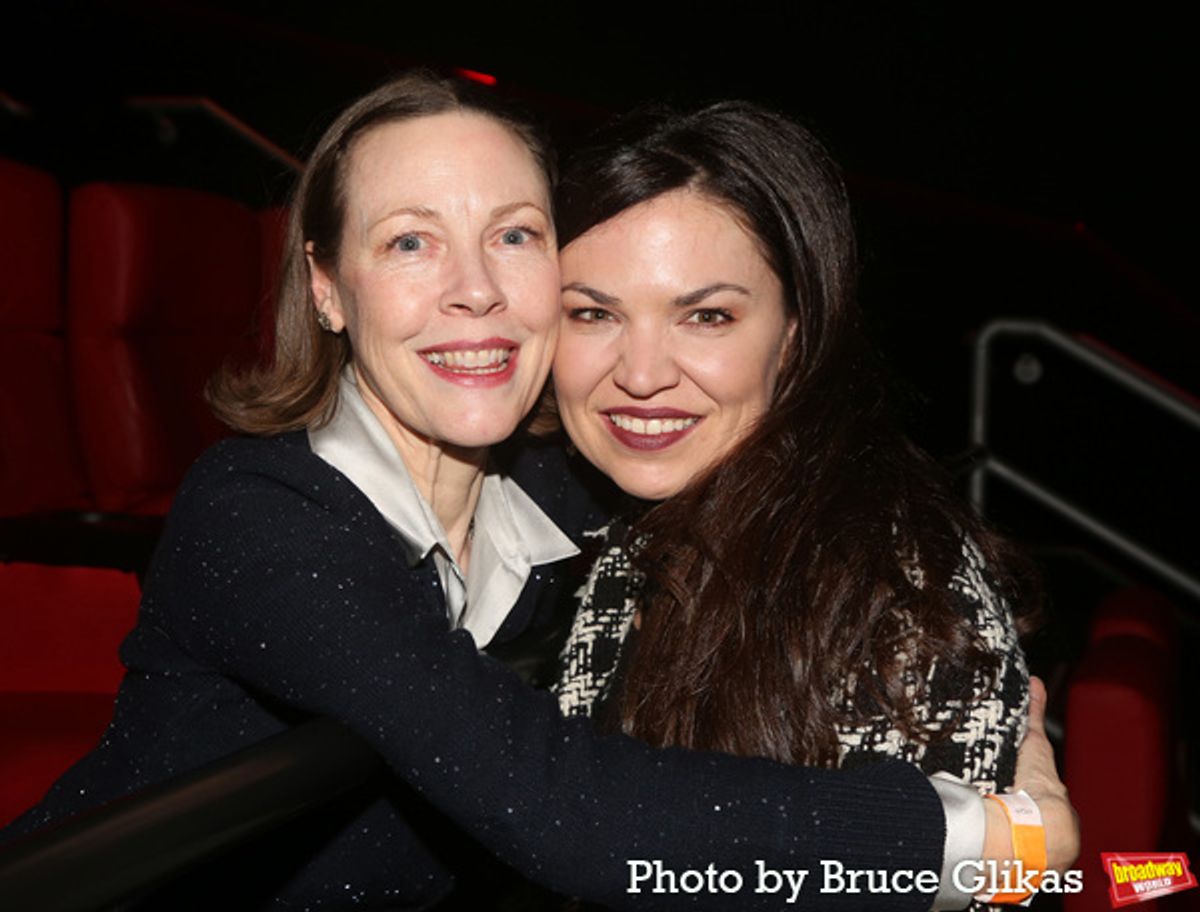 Veanne Cox and Julie Boardman at 