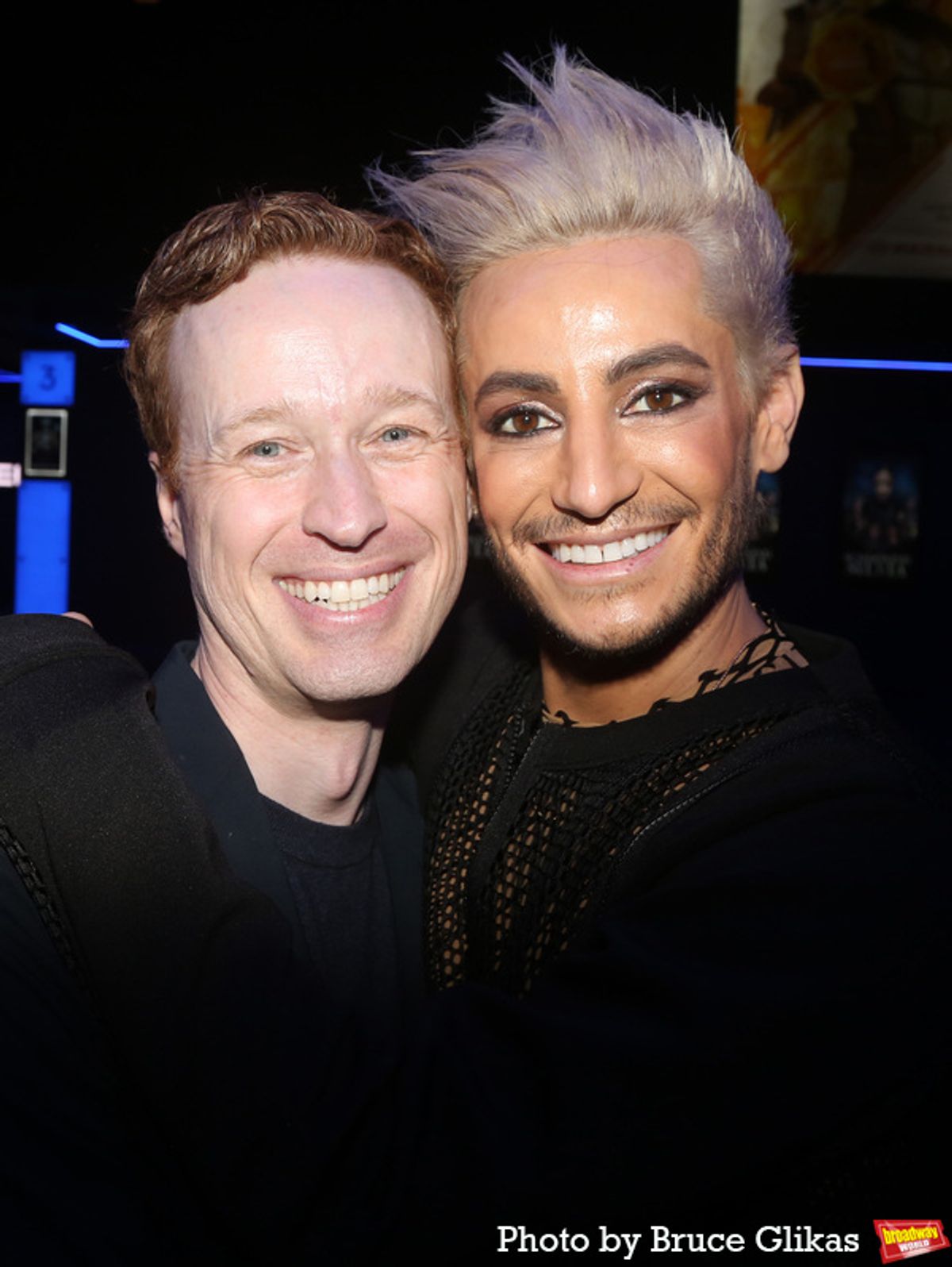 Producer Cody Lassen and Frankie Grande  at 