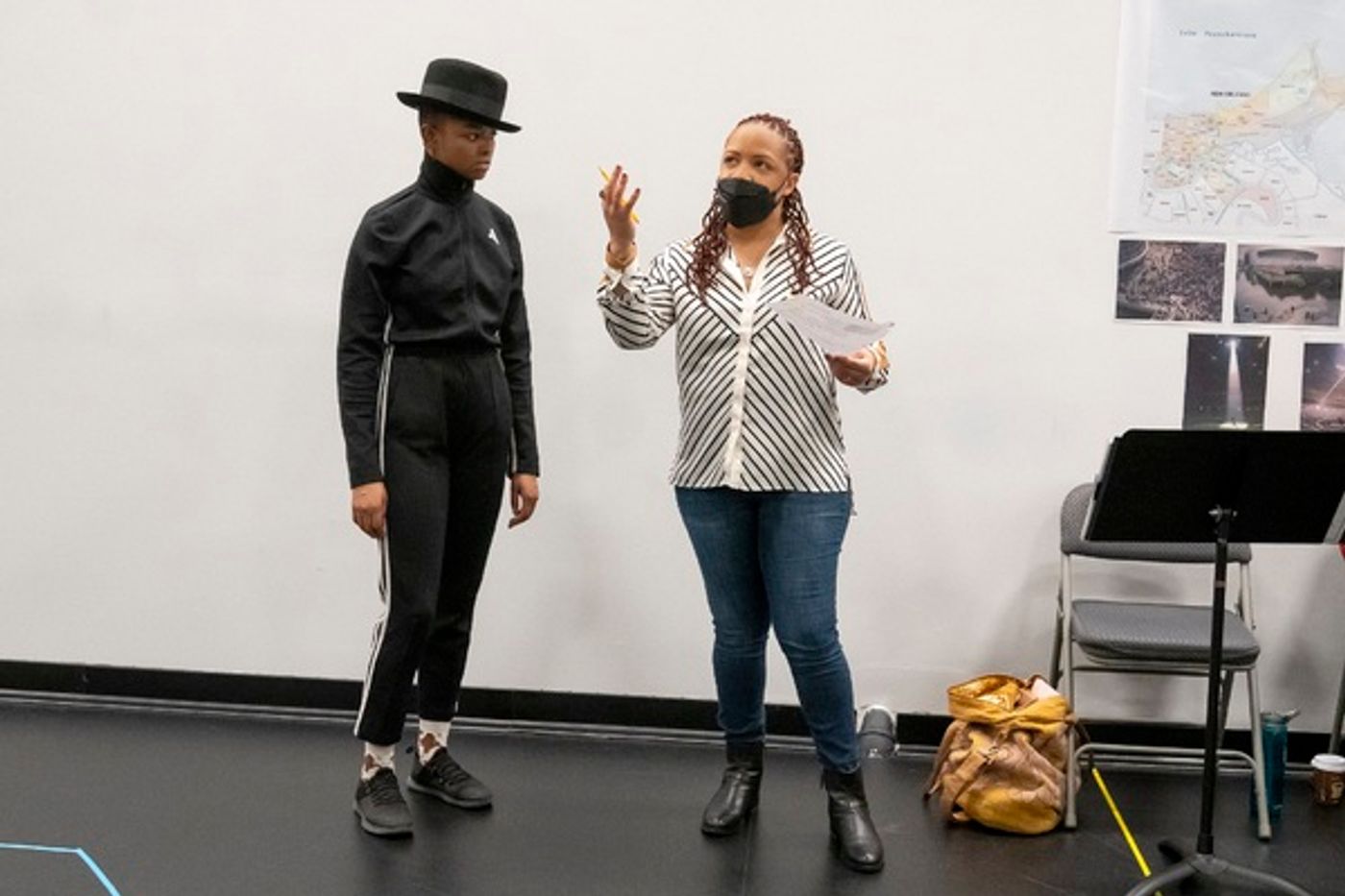 Photos: Go Inside Rehearsals for SHADOW/LAND at The Public Theater  Image