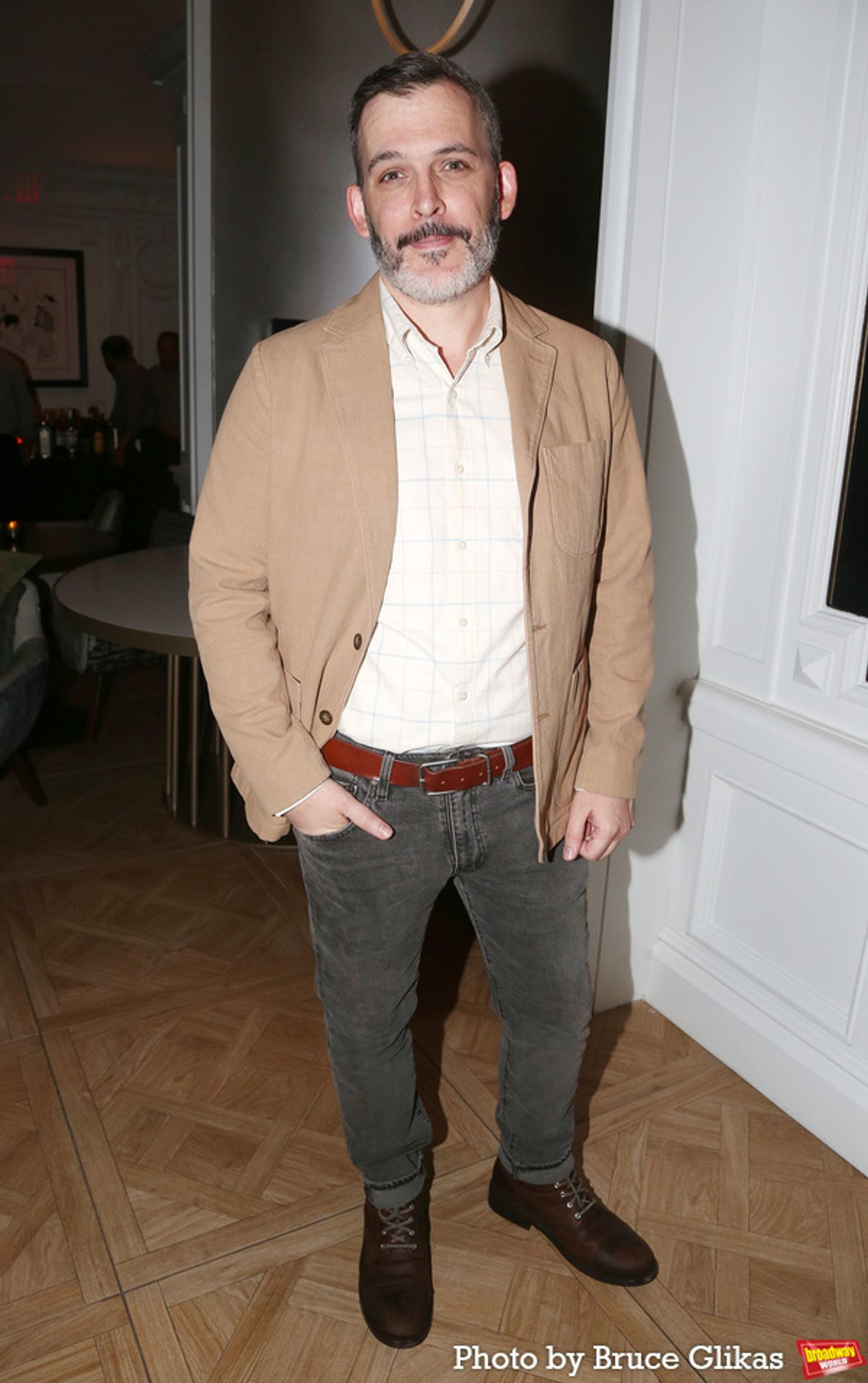 Playwright Levi Holloway at 