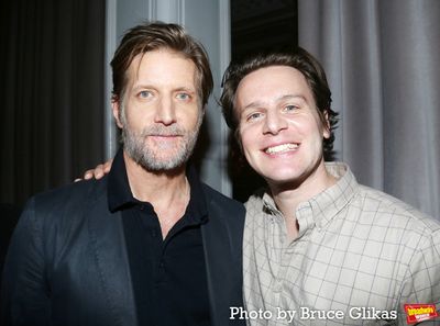 Paul Sparks and Conversation Host Jonathan Groff  Photo